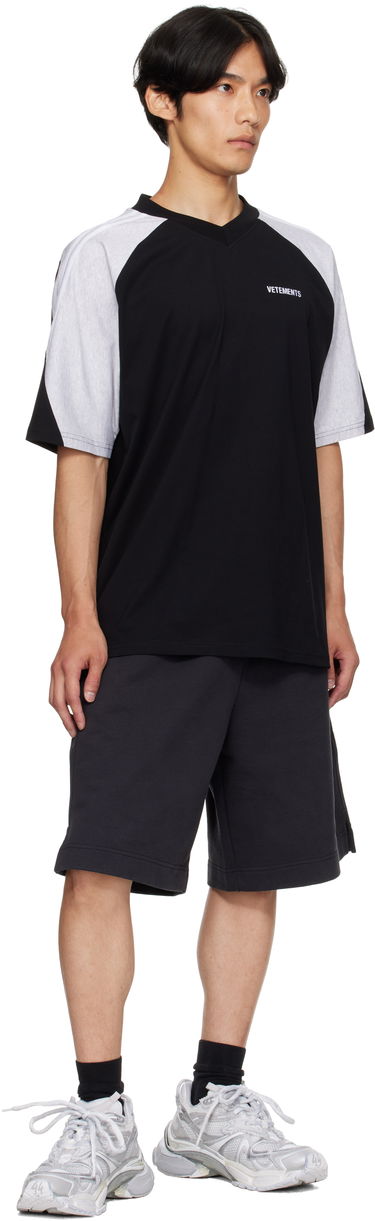 Къси панталони VETEMENTS Vetements Molton Shorts Черно | UH76SS300B, 3