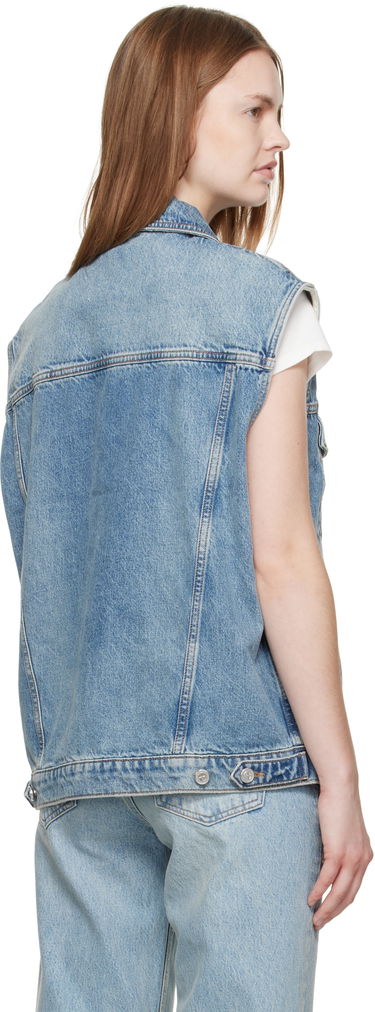 Жилетка Anine Bing ANINE BING Rory Denim Vest Синьо | A-01-10857-WHD37, 2