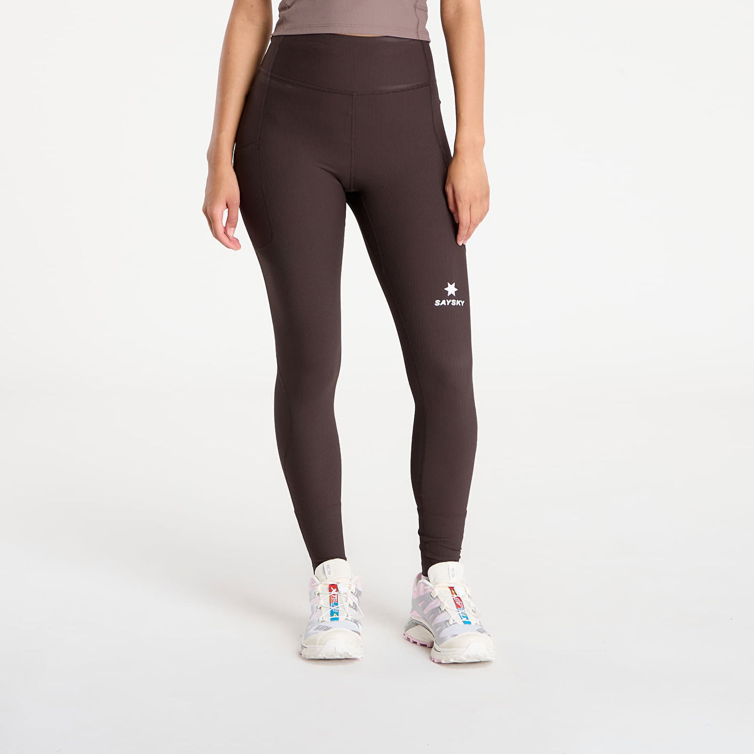 Клинове Saysky SAYSKY Combat+ Rib Long Tights Кафяво | OWRLT21C712, 0