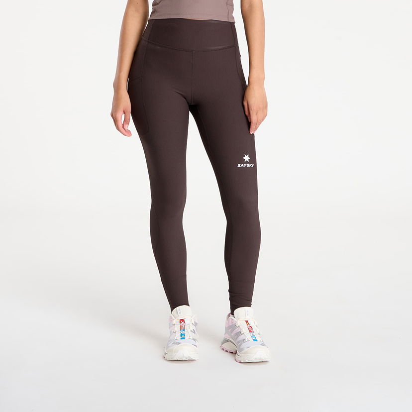 Клинове Saysky SAYSKY Combat+ Rib Long Tights Кафяво | OWRLT21C712
