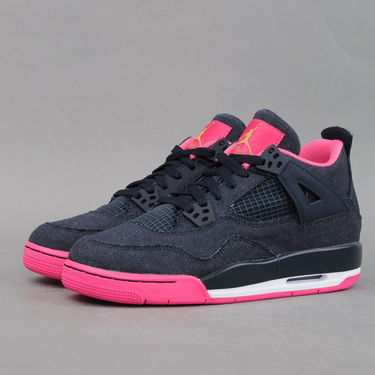 Кецове и обувки Jordan Air Jordan 4 Retro "Denim" GG Тъмно синьо | 487724-408, 1
