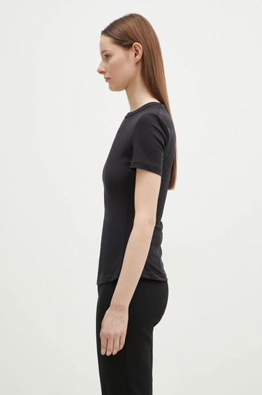 Тениска Samsoe Samsoe Samsoe Samsoe Saevelyn Fitted T-Shirt Черно | F24400022, 1