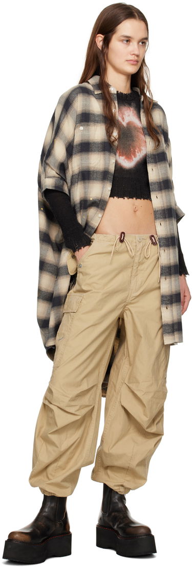 Карго панталони R13 R13 Balloon Army Trousers Бежово | R13WR241-R322B, 3