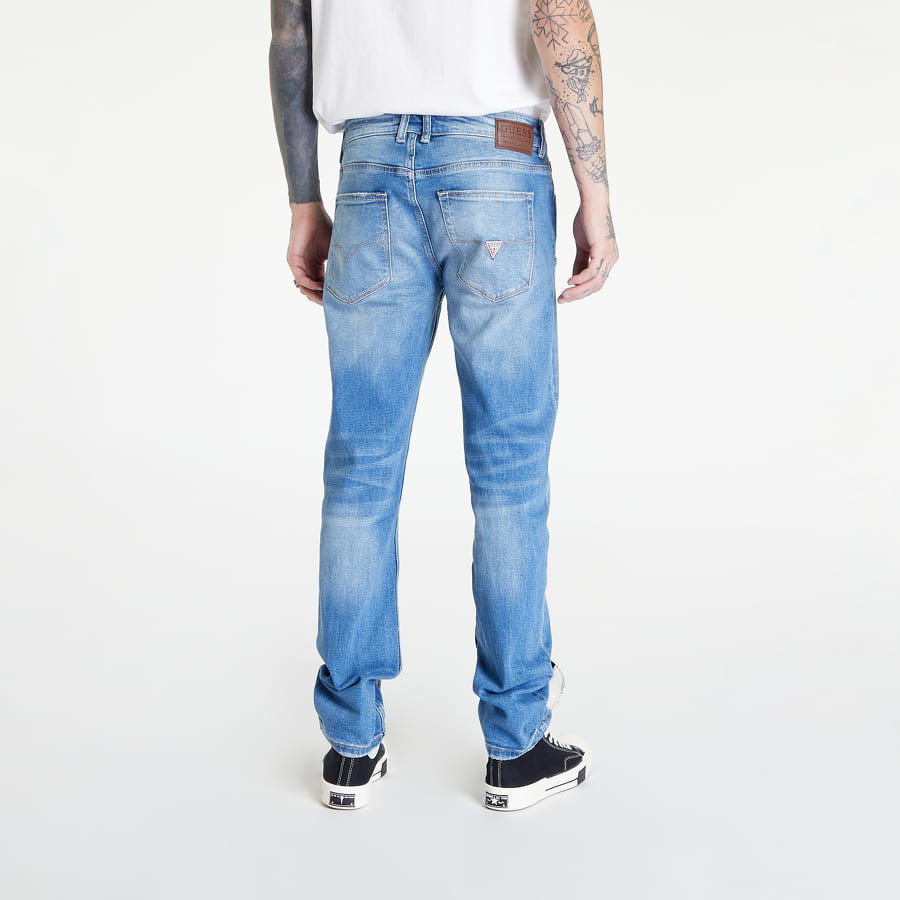 Дънки GUESS Slim Fit Denim Jeans Синьо | M2YAS2D3DF2-RKPT, 1