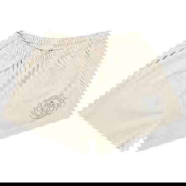 Къси панталони Sporty & Rich Lion Crest Disco Shorts Бежово | SH872CR, 0