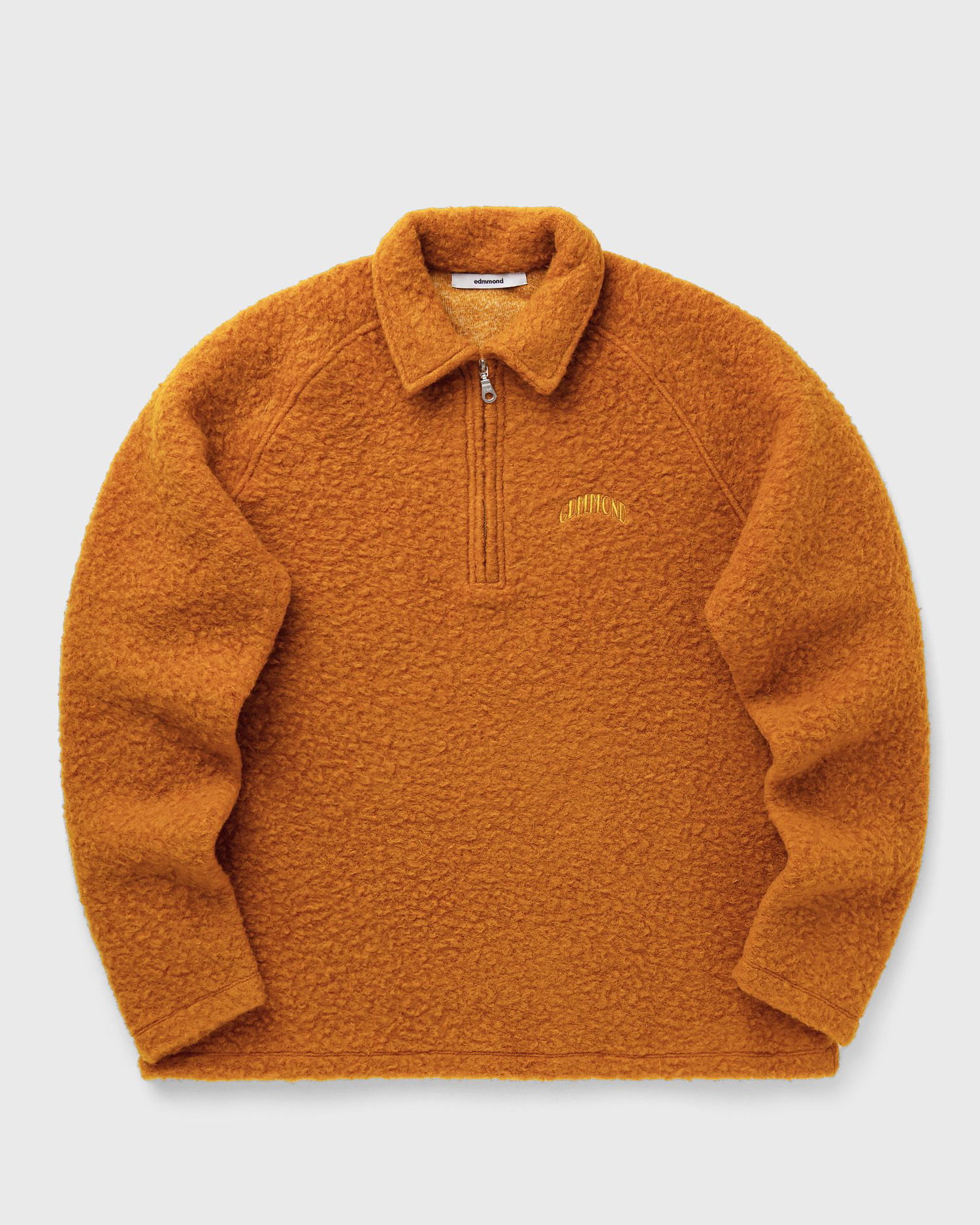 Пуловер Edmmond Studios SNOW Fuzzy Long-Sleeve Half-Zip Polo Оранжево
 | 325-40-18730, 1