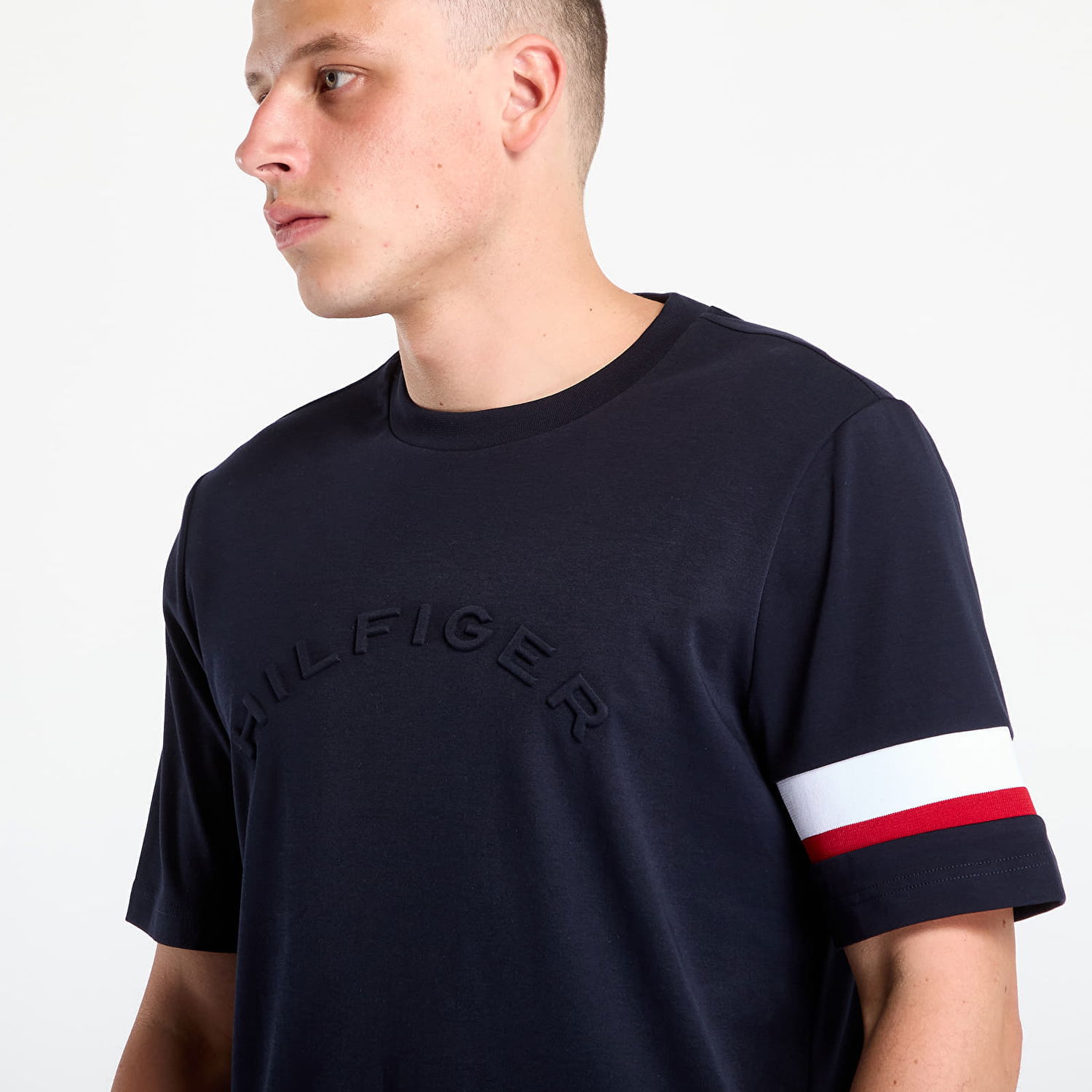 Тениска Tommy Hilfiger T-shirt Rwb Insert Tee Desert Sky Тъмно синьо | MW0MW40018-DW5, 1