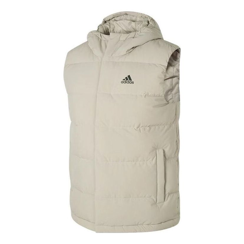 Жилетка adidas Originals Men's Helionic Down Vest Бежово | HY3935