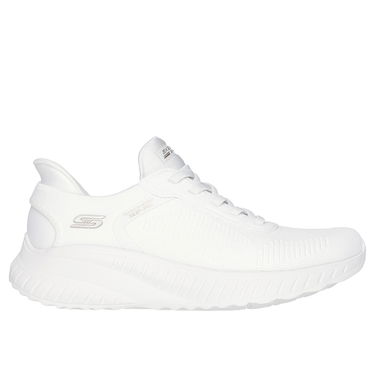 Кецове и обувки Skechers Bobs Squad Chaos Slip-Ins Бяло | 117497-OFWT, 1