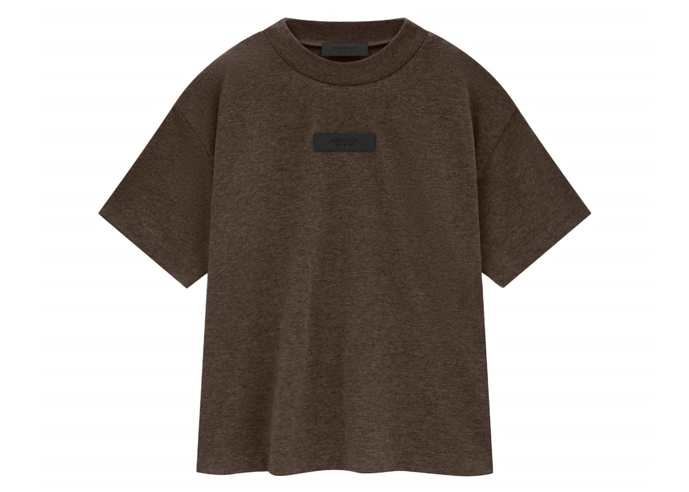 Тениска Fear of God Core Collection S/S Tee Heather Wood Кафяво | 125SU245442FW, 0