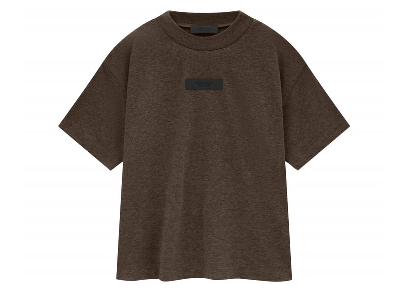 Тениска Fear of God Core Collection S/S Tee Heather Wood Кафяво | 125SU245442FW