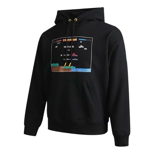Суитчър Converse Video Game Graphic Hoodie Черно | 10022413-A01, 0