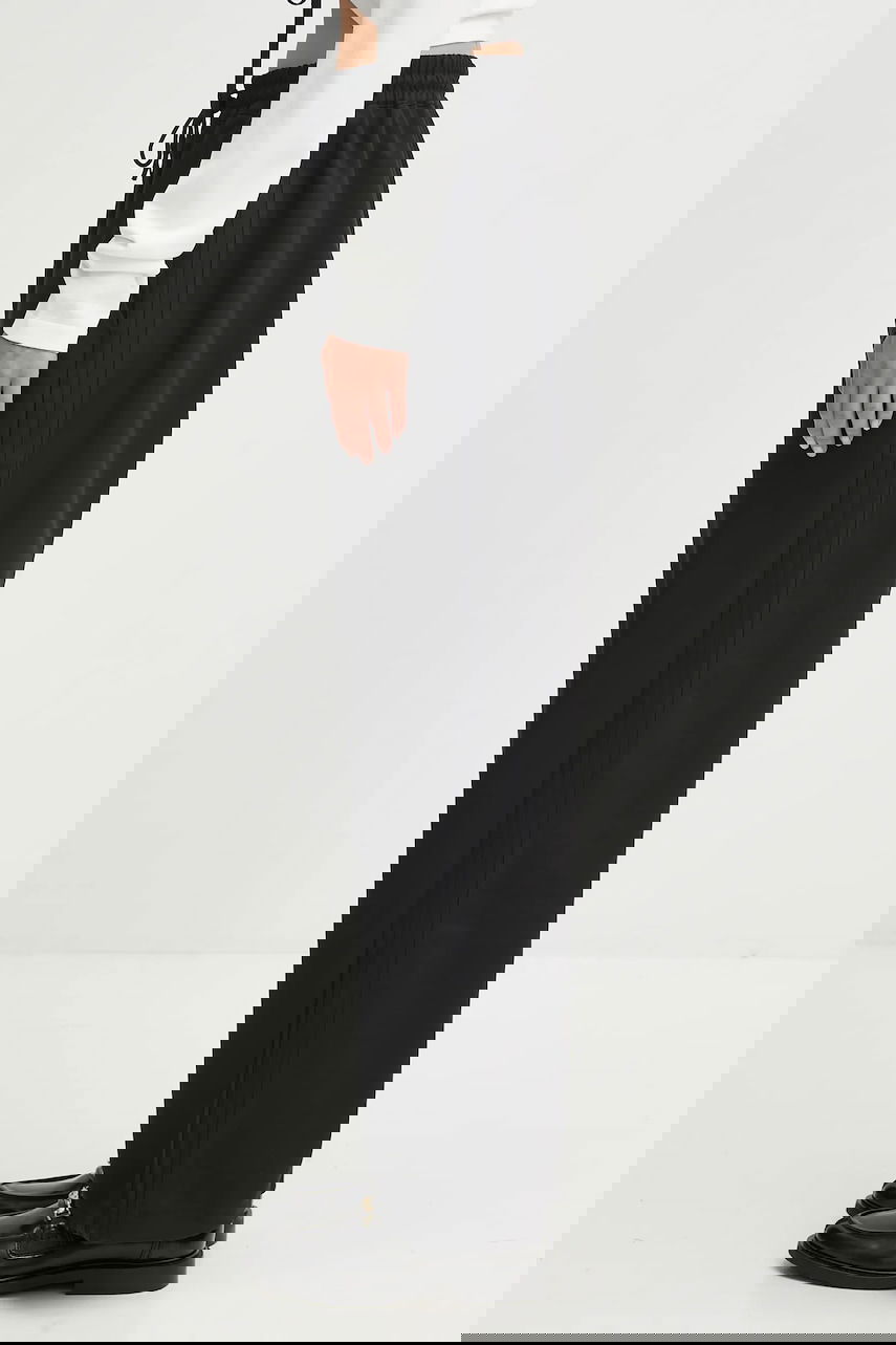 Панталони Y-3 Y-3 3S Track High-Waist Wide-Leg Pants Черно | JV6772, 1