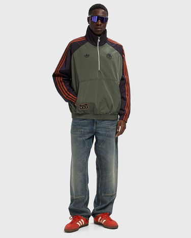 Яке adidas Originals FC Bayern Icon Half Zip Jacket Зелено | JN0112, 1