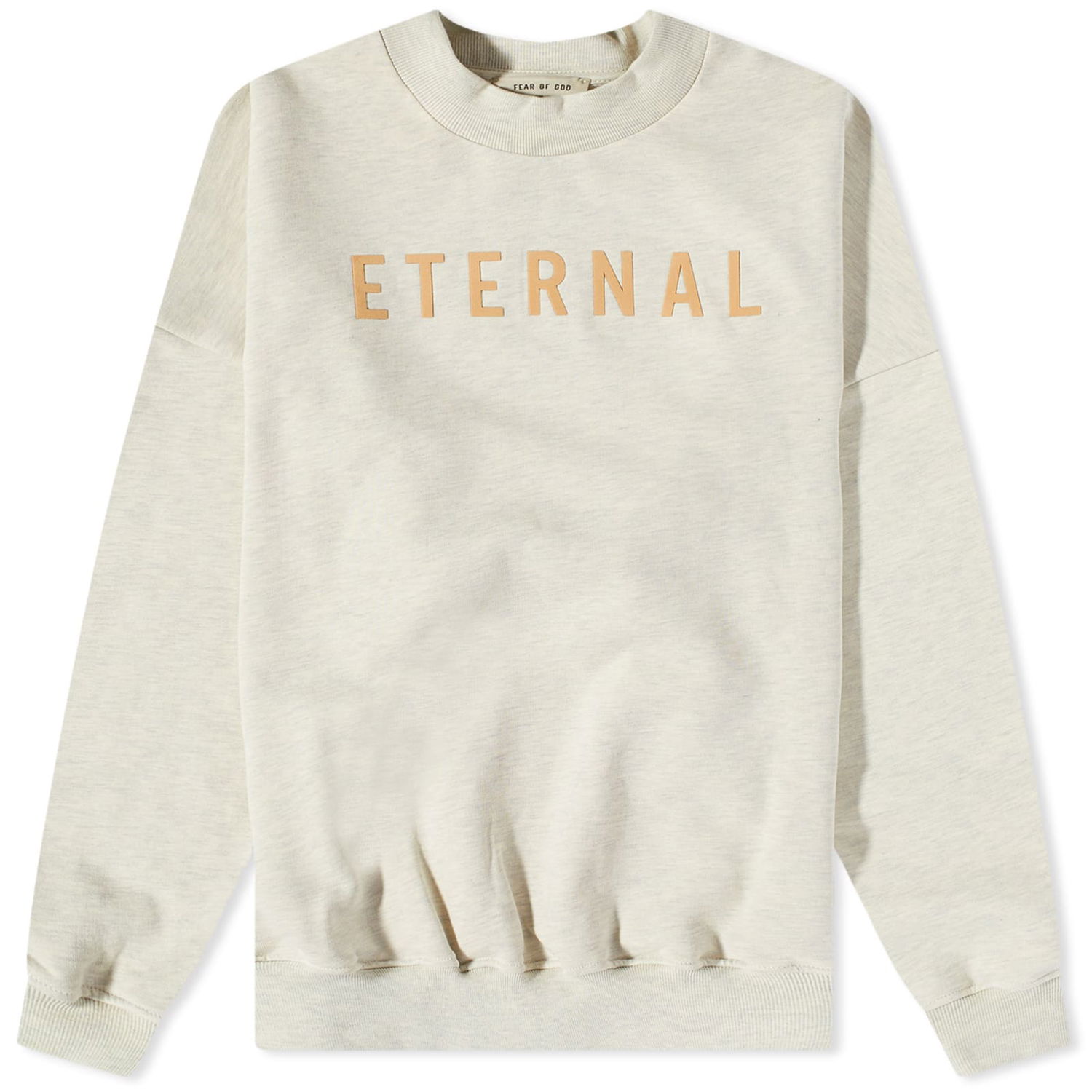 Пуловер Fear of God Eternal Fleece Crewneck Бежово | FGE50-003AFLC-122, 0