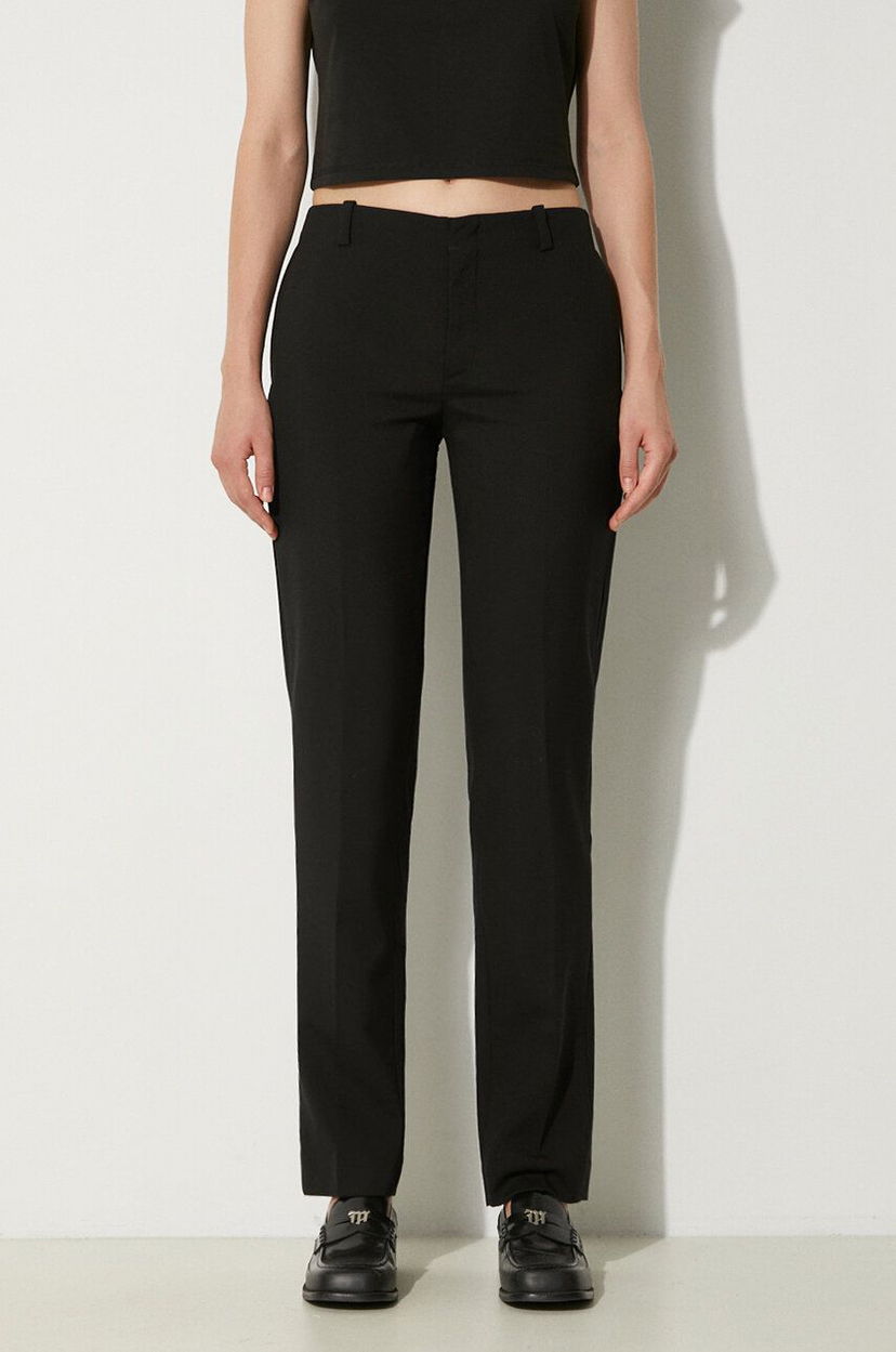 Панталони KENZO Cargo Trousers High Waist Черно | FE62PA0929GE.99