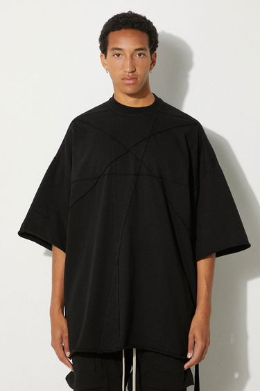 Тениска Rick Owens Tommy T-Shirt Черно | DU02D2259.RIGET1, 0