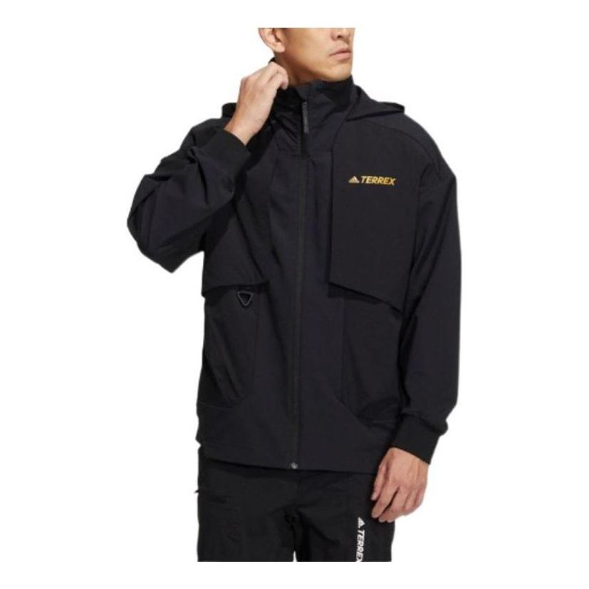 Парка adidas Performance Terrex Men's Hooded Outdoor Jacket Черно | HN2027
