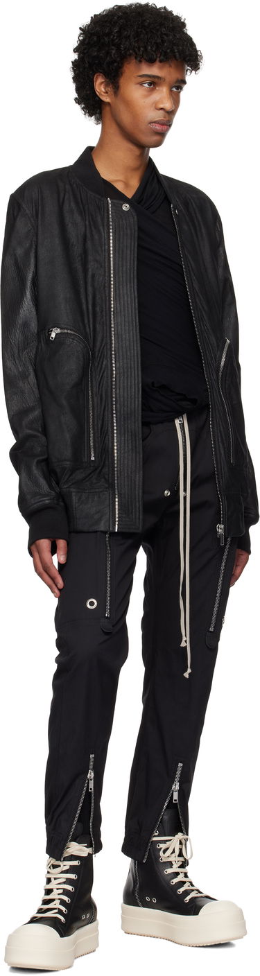Карго панталони Rick Owens Rick Owens Hollywood Bauhaus Cargo Pants Черно | RU01E5377 TE, 3