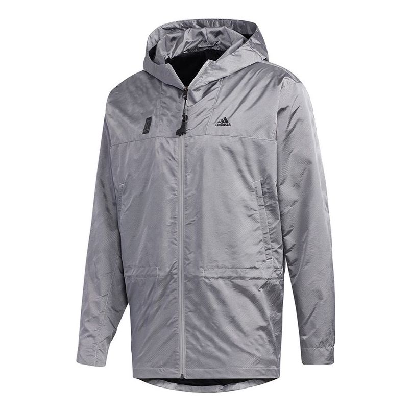 Дъждобран adidas Originals WJ JKT Tiger Sports Jacket Сиво | GF4038, 0