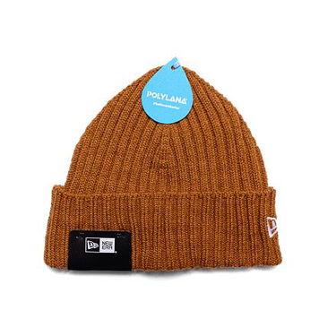Шапка New Era Rib Short Cuff Beanie Toasted Peanut / Black One Size Оранжево
 | 60364240, 0