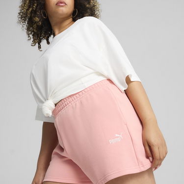Къси панталони Puma ESS Small No. 1 Logo 4'' Shorts Розово | 682439_18, 4
