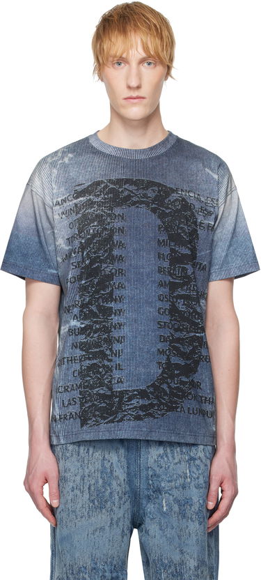 Тениска Diesel Diesel T-Norm-R2 Graphic T-Shirt Синьо | A19650-0PJBH-900A, 0