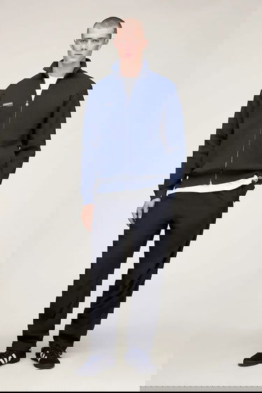 Яке adidas Originals Originals Lawton SPZL Full-Zip Ribbed Stand-Up Collar Track Top Тъмно синьо | KA3907, 3