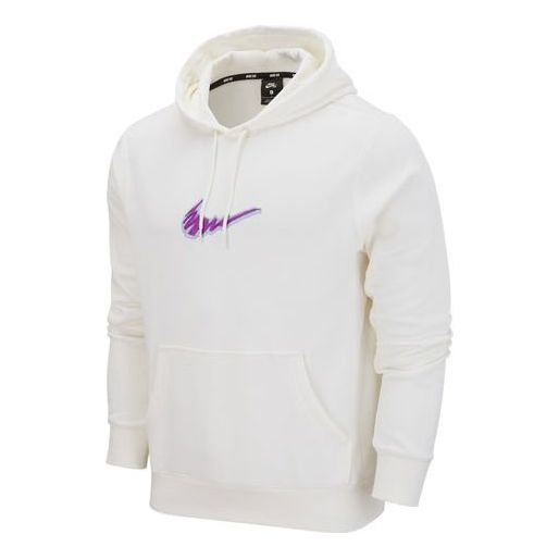 Суитчър Nike SB Fleece Skate Hooded Pullover Бяло | DM6479-133