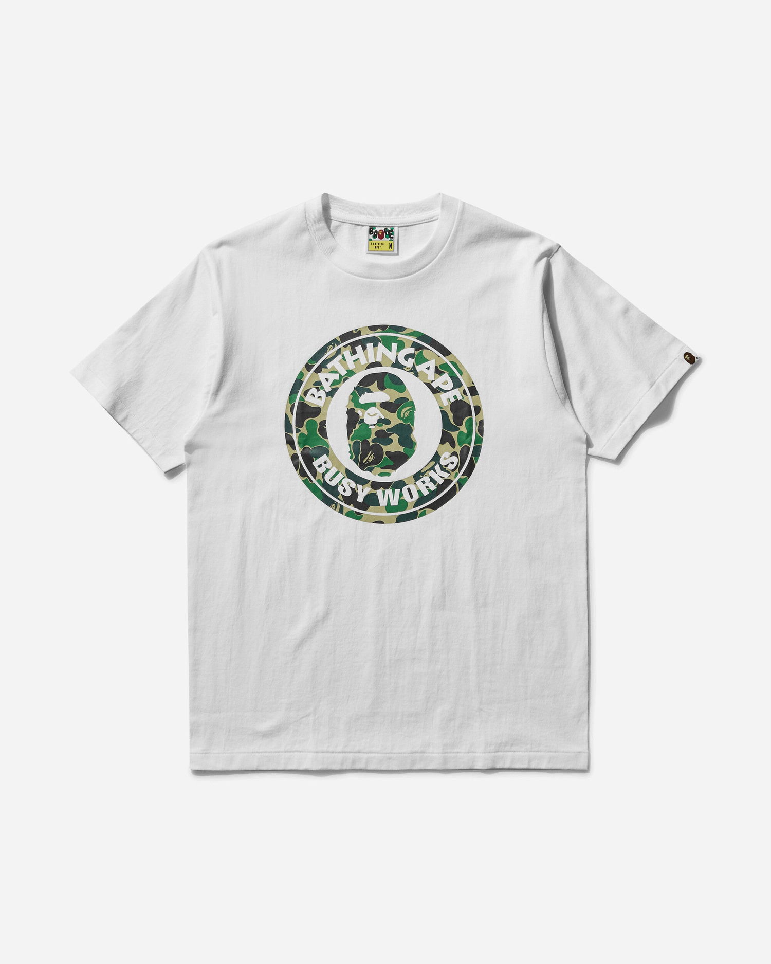Тениска BAPE ABC Camo Busy Works Tee Бяло | 1L30110006 WHXGR, 0