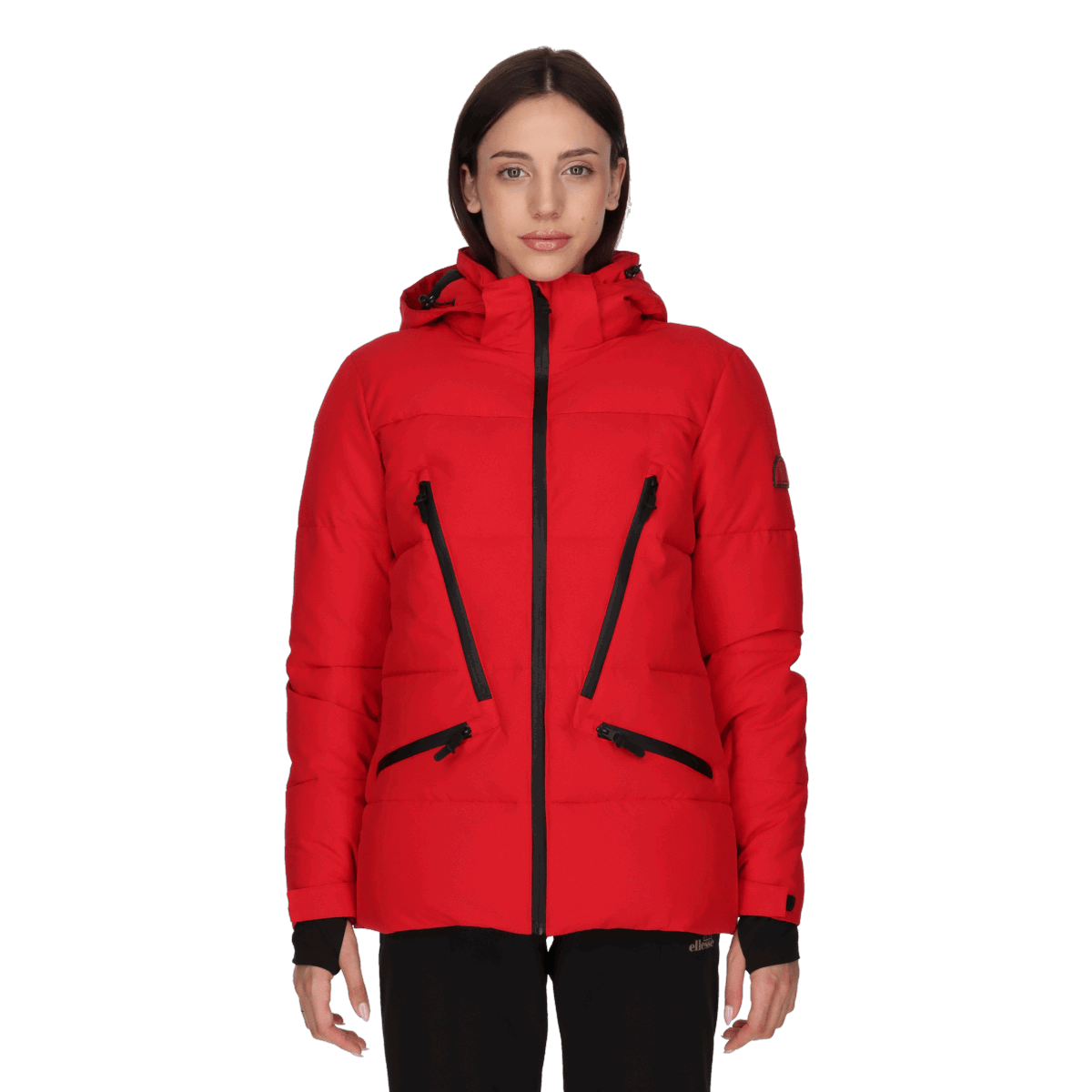 Пухо яке Ellesse ZIZZY Puffer Jacket with Hood Червено | ELA223F522-51, 0