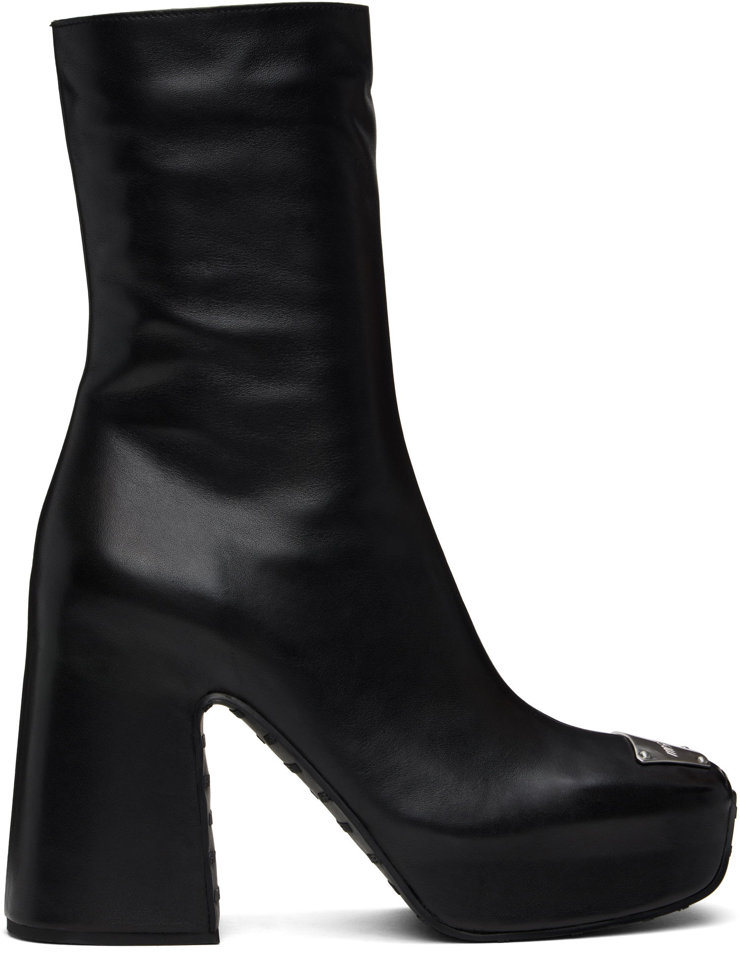 Кецове и обувки MISBHV Platform Boots Черно | 321EX907, 0