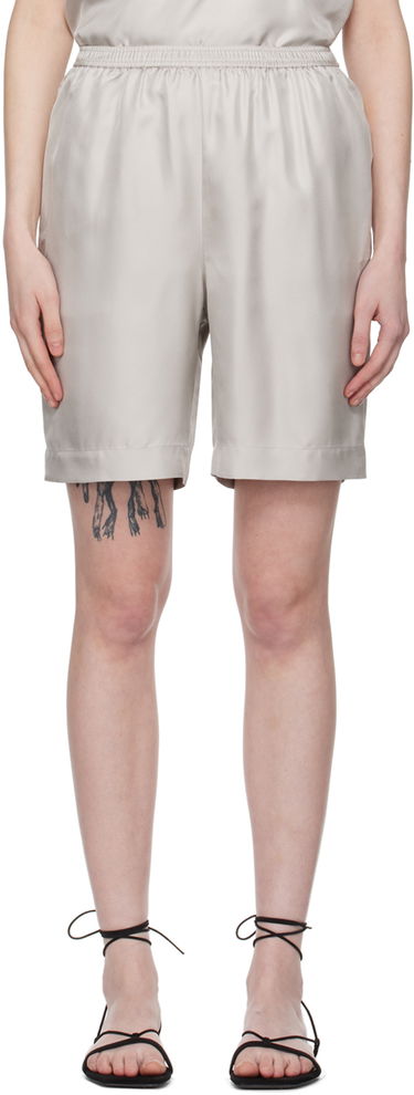 Къси панталони Loulou de Saison Loulou de Saison Zinia Shorts Сиво | ZINIA, 0