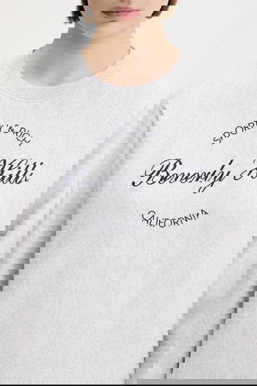 Суитчър Sporty & Rich Sporty & Rich Beverly Script Sweatshirt Сиво | ST082626257GY03, 7