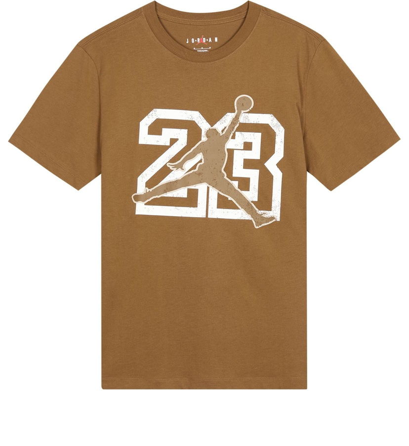 Тениска Jordan Flight Essentials Logo Graphic T-Shirt Кафяво | FB7395-281