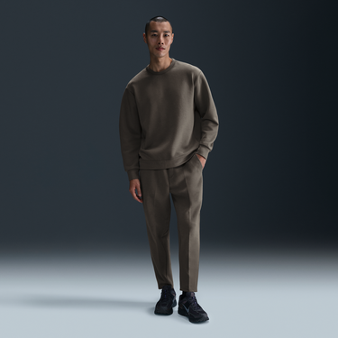 Пуловер Nike Dri-FIT 24.7 Impossibly Soft Crewneck Sweatshirt Кафяво | HQ6964-289, 1