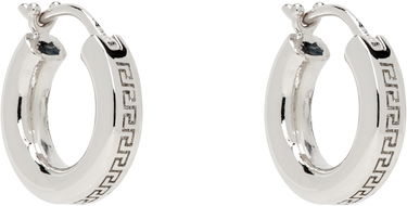 Обеци Versace Versace Greca Hoop Earrings Металик | 1018958_1A00620, 1