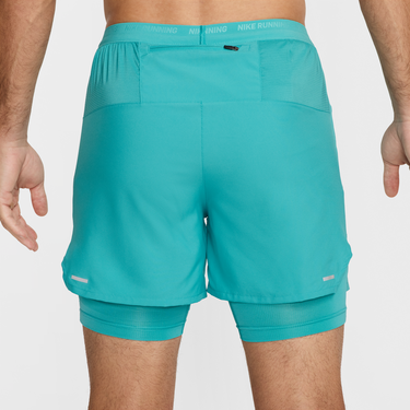 Къси панталони Nike 5" Stride Dri-FIT Hybrid Running Shorts Тюркоазено | DM4757-345, 2