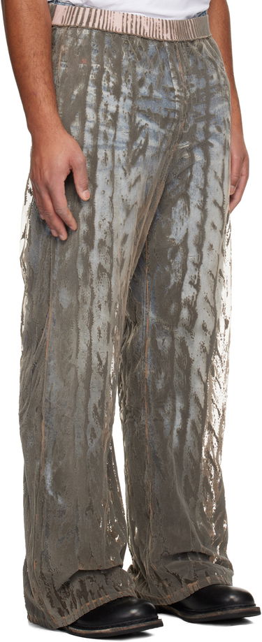 Панталони Diesel P-Egaso Distressed Textured Trousers Многоцветен | A21590-0SLCQ-98BA, 1