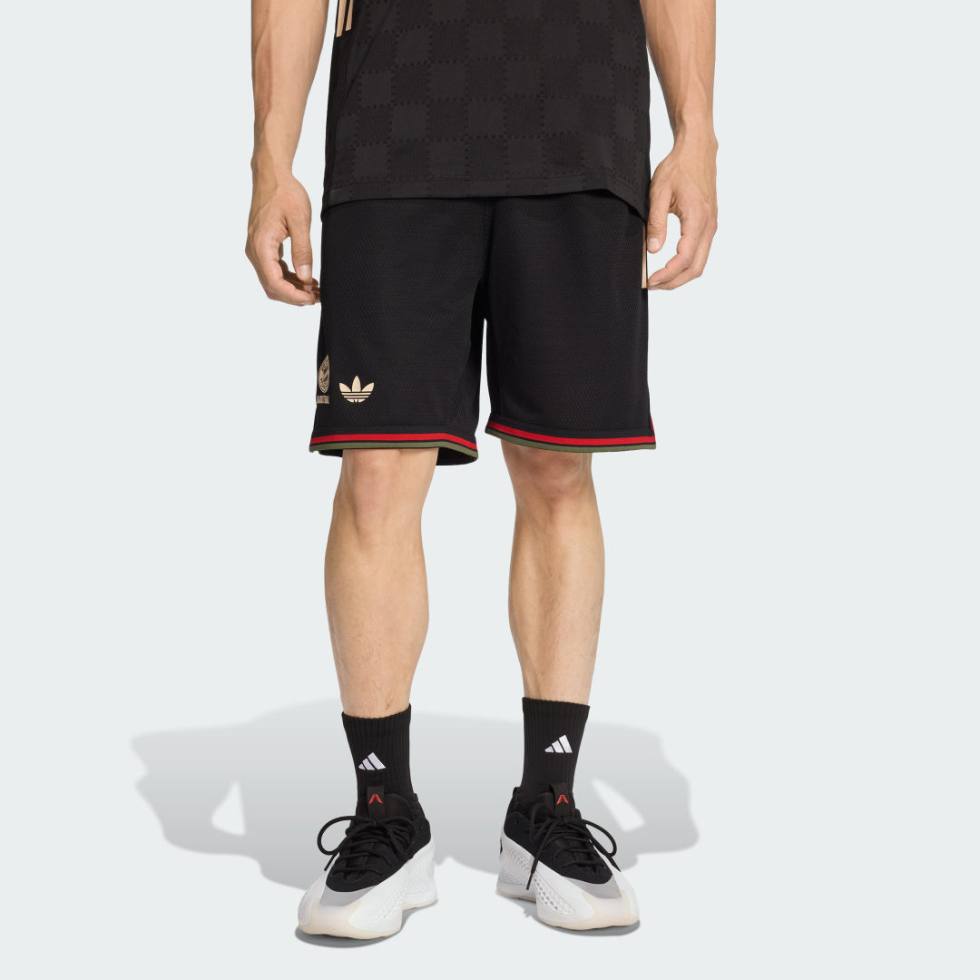 Къси панталони adidas Performance FC Bayern Basketball Shorts Черно | KA4957, 0