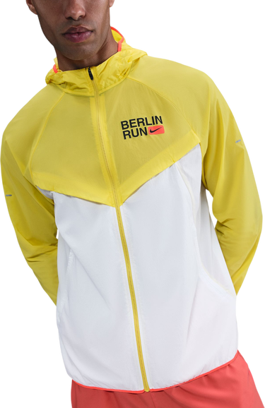 Яке Nike Nike Stride Berlin Marathon Hooded Jacket Жълто | ih4068-100, 0