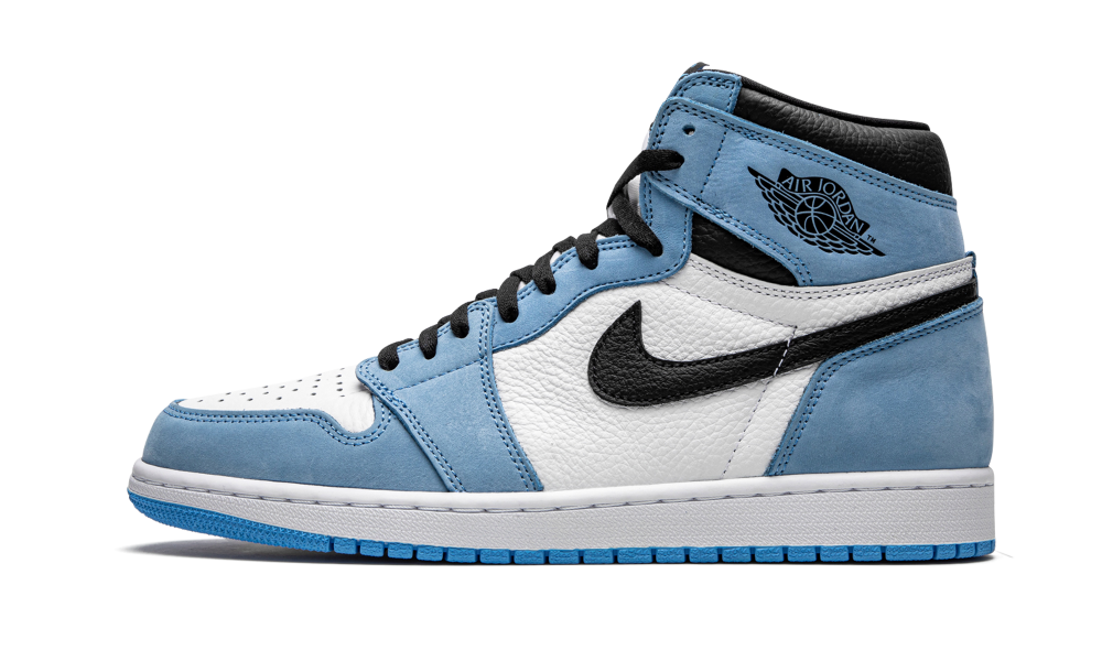 Кецове и обувки Jordan Air Jordan 1 Retro High OG "University Blue" GS Синьо | 575441-134, 0