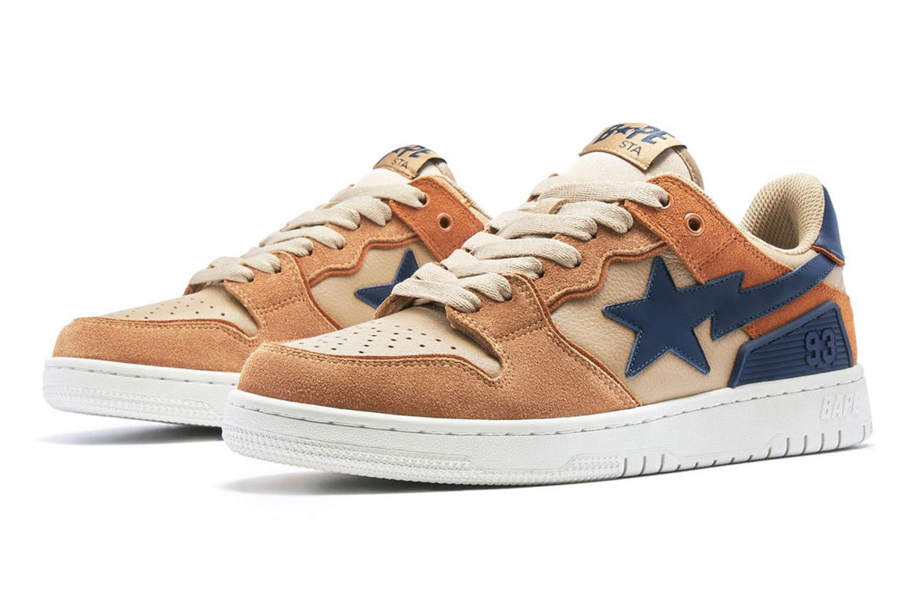 Кецове и обувки BAPE Bape Sk8 Sta #4 41 Кафяво | 1I70191009, 1
