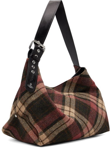Голяма пазарска чанта Vivienne Westwood Plaid Wool Maxime Large Tote Многоцветен | 4601000BW-W018D-, 1