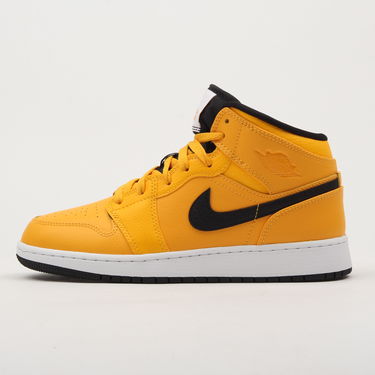 Кецове и обувки Jordan Air Jordan 1 Mid ''University Gold'' GS Жълто | 554725-700, 0