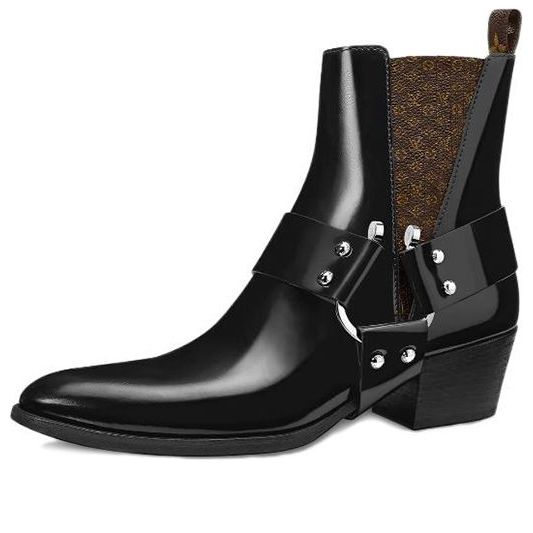 Кецове и обувки Louis Vuitton Rhapsody Ankle Boots Черно | 1A65WO, 0