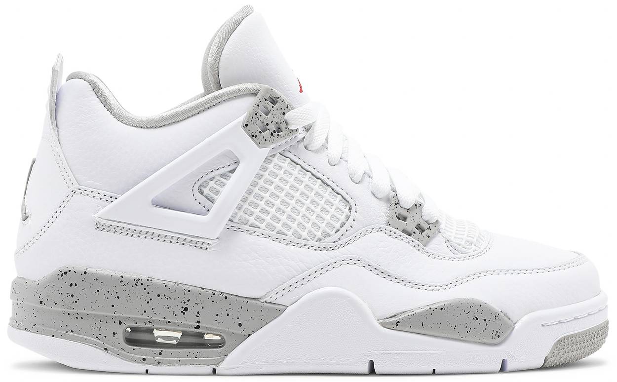 Кецове и обувки Jordan Air Jordan 4 Retro "White Oreo" 2021 GS Бяло | DJ4699-100, 1