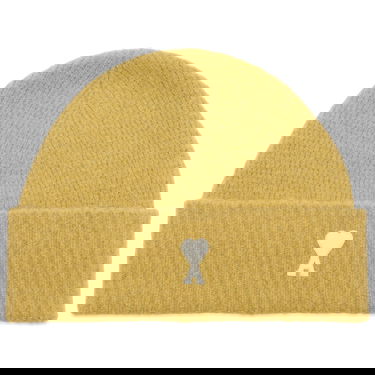 Шапка AMI AMI Paris Alpaca Knit Beanie Жълто | H25UBO005-KN0135-3993H25, 0