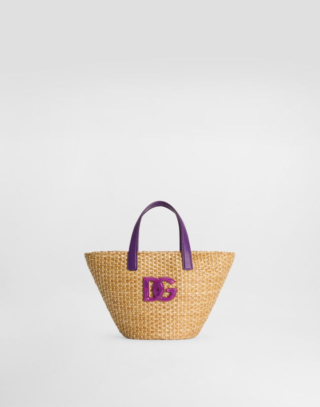 Dolce & Gabbana Woven Mini Tote Bag