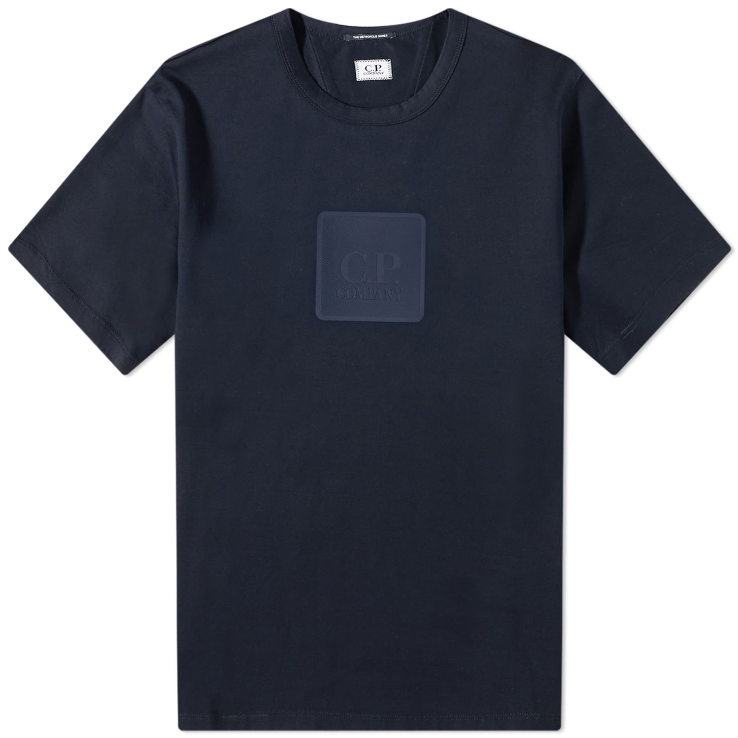 Тениска C.P. Company Metropolis Patch Logo Tee Тъмно синьо | 14CMTS197A-006370W-888, 0